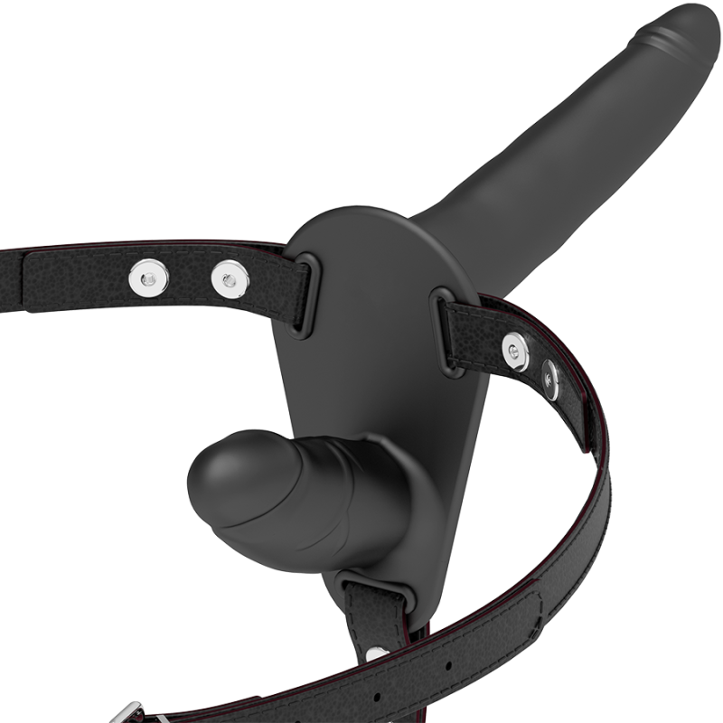 Fetish Submissive Harness - Double Pénétration Noir